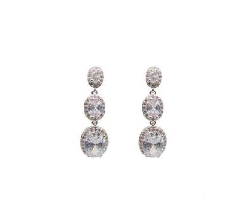 PENDIENTES IVOIRE CON PIEDRA Z2016242