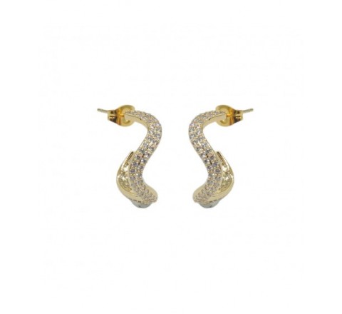 PENDIENTES IVOIRE ACERO Y PIEDRAS Z2015941/B