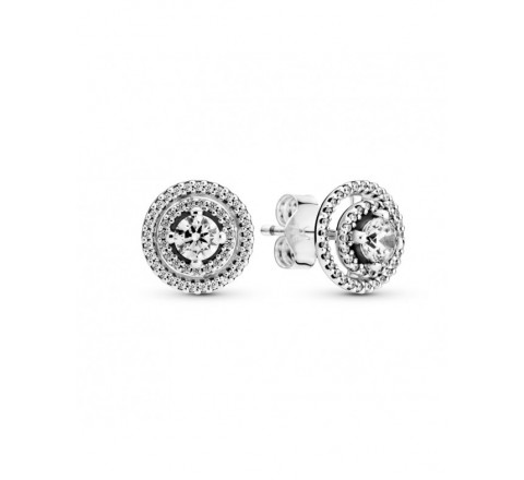 PENDIENTES PLATA PANDORA CIRCONITAS 299411C01