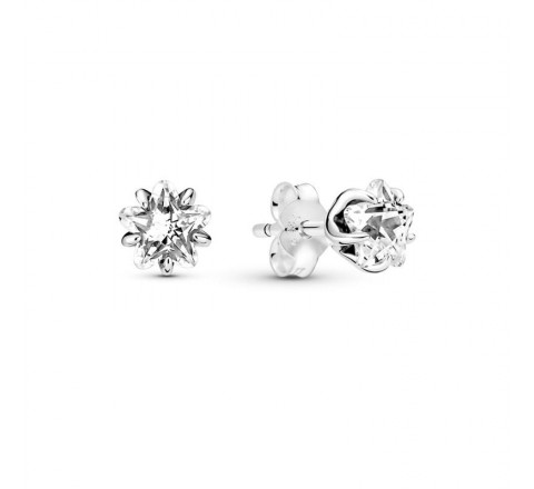 PENDIENTES PANDORA PLATA ESTRELLAS CIRCONITAS 290023C01