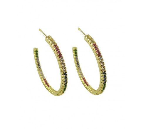 PENDIENTES TURIN IVOIRE DORADO Z2014636/DC