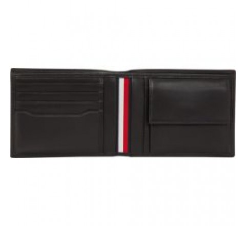CARTERA TOMMY HILFIGER AM0AM07480 BDS NEGRA COLORES MARCA