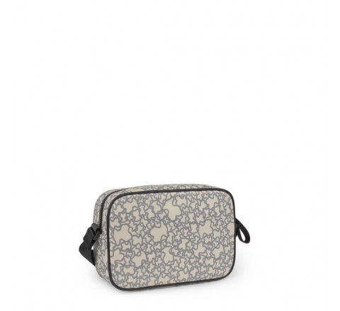 BANDOLERA TOUS S KM SPORT BEIGE-GRIS 095891268