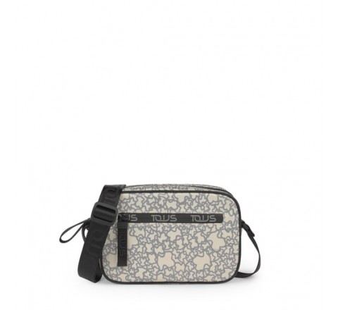 BANDOLERA TOUS S KM SPORT BEIGE-GRIS 095891268