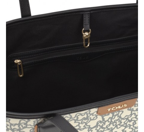 CAPAZO XL TOUS K MINI BEIGE-NEGRO 095900874