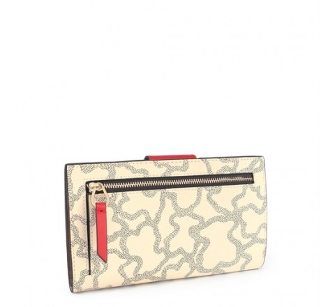 BILLETERA M TOUS FLAT K ICON MULTI-BEIGE 095960533