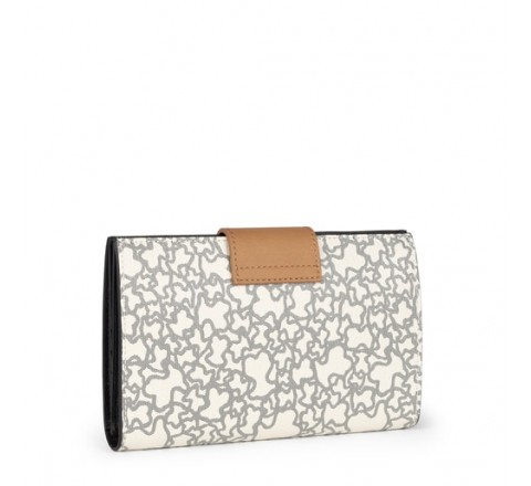 BILLETERA M TOUS K MINI BEIGE-NEGRO 095970721