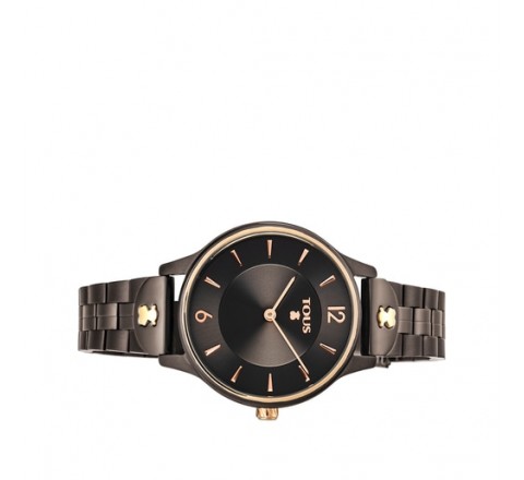 RELOJ TOUS ACERO GRIS Y ROSADO 100350610