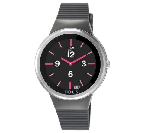 RELOJ TOUS TOND TOUCH CONNECT SILICONA GRIS 100350680