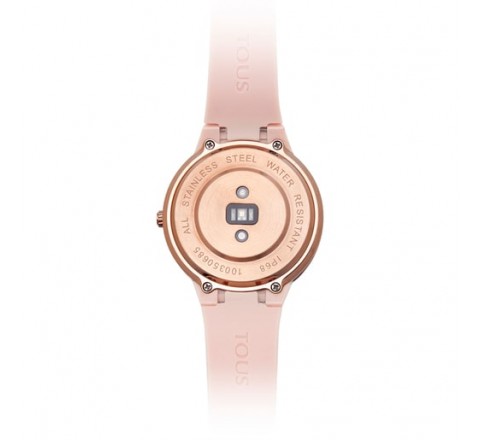 RELOJ TOUS ROND TOUCH CONNECT SILICONA NUDE 100350685