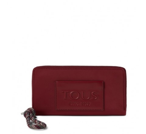 BILLETERA M TOUS E SOFT CHAIN BURDEOS 195900326