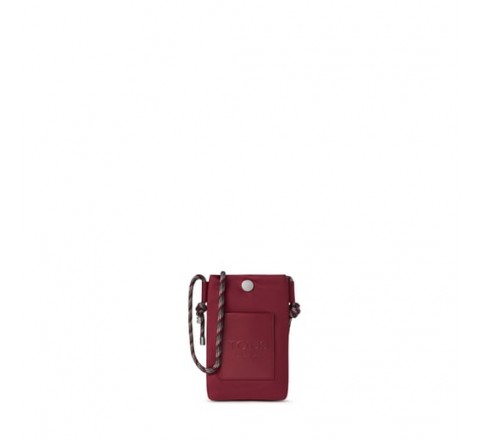 MINIBOLSO TOUS COLGANTE E SOFT CHAIN BURDEOS 195900337