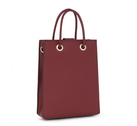 MINI BOLSO TOUS T POP BURDEOS 195900730