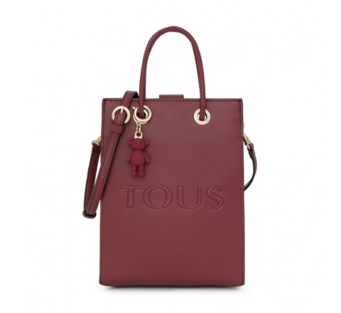 MINI BOLSO TOUS T POP BURDEOS 195900730