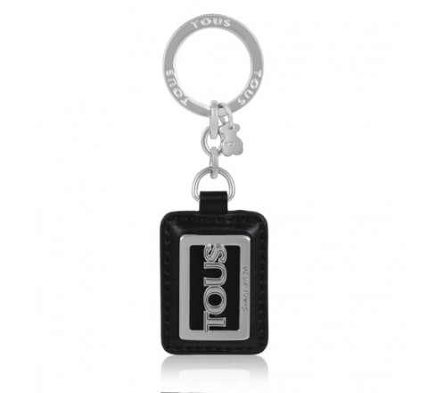 LLAVERO TOUS SQUARE PLATE NEGRO 195960753