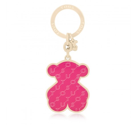 LLAVERO TOUS OSO SCIPT FUCSIA 195960763