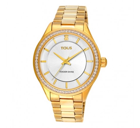 RELOJ TOUS SRA CHAPADO ACERO 200350520