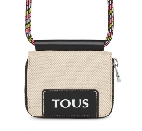 MONEDERO M TOUS T EMPIRE COTTON BEIGE 295900702 2001707901