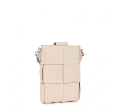 MINIBOLSO TOUS T DAMAS BEIGE-MALVA 295901144
