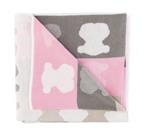 MANTA REVERSIBLE TOUS BABY ROSA NILO-501 695822360
