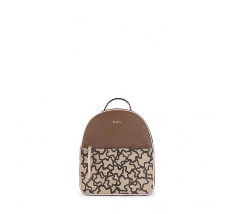 MOCHILA M TOUS ELICE NEW MARRON-ROSA 895890028