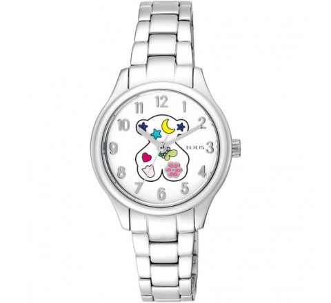 RELOJ TOUS ACERO ESFERA OSO Y MOTIVOS COLOR 900350215