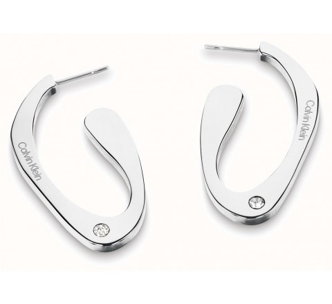 PENDIENTE CALVIN KLEIN ACERO 35000689