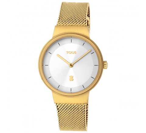RELOJ TOUS MUJER 000351535 ACERO CHAPADO EN ORO