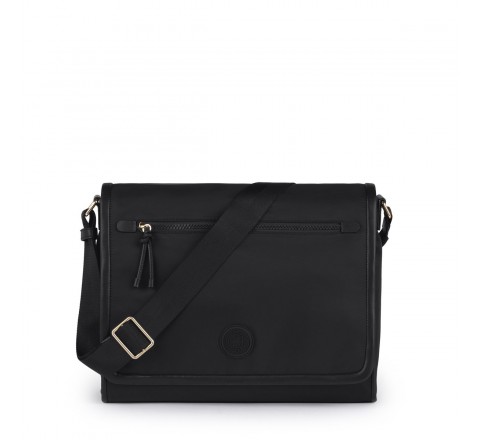 BOLSO GRANDE TOUS MESSENGER DOROMY NEGRO 095810208