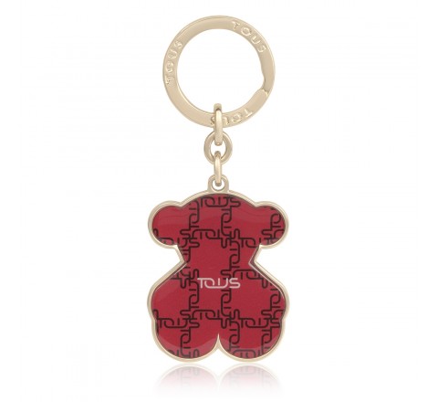 TOUS LLAVERO 095970597 OSO ROJO/DORADO