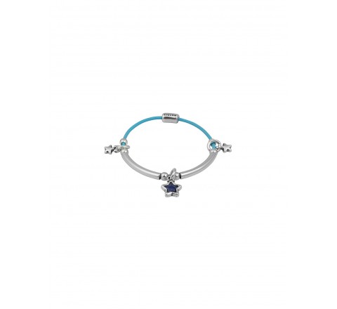 PULSERA CICLON GOMA AZUL ESTRELLA AZUL 222113-07-0