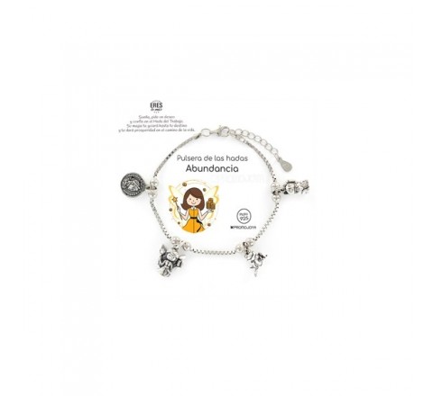 PULSERA ABUNDANCIA HADA DE PLATA 9109384