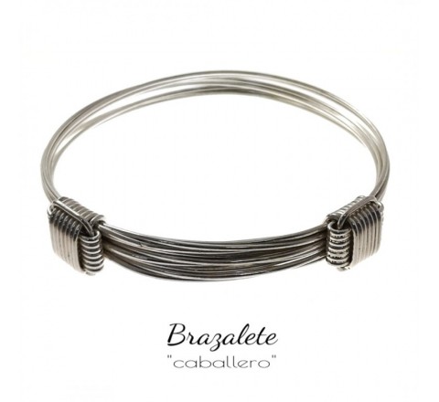 PULSERA PLATA EXTENSIBLE CABALLERO 60/75 MIM 00026552