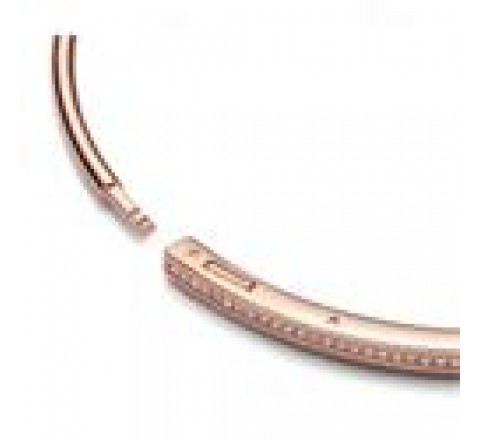 PULSERA PANDORA PLATA ROSADA CIRCONITAS 16CM 582313C01-1