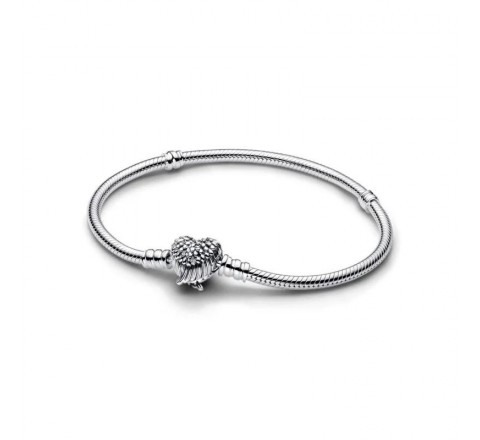 PULSERA PANDORA MOMENTS CADENA CIERRE TACHUELAS 593681C00-19