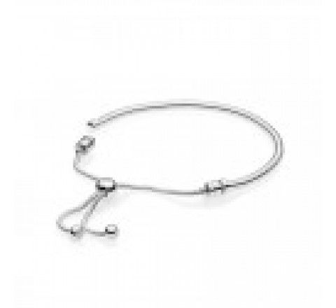PULSERA PANDORA PLATA BROCHE BOLA 597125CZ-2
