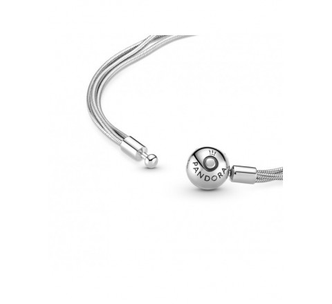 PULSERA PANDORA 599338C00-18 PLATA BROCHE BOLA MULTIHILO