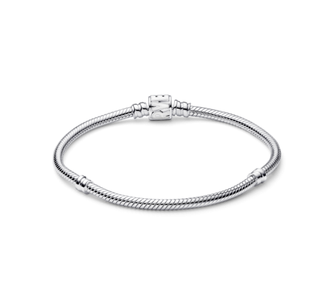 PULSERA PANDORA PLATA CIERRE LOGO MARVEL 17CM 592561C01-17