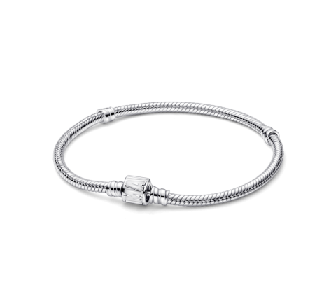 PULSERA PANDORA PLATA CIERRE LOGO MARVEL 18CM 592561C01-18