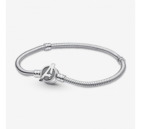 PULSERA PANDORA PLATA CIERRE LOGO VENGADORES 590784C00-18