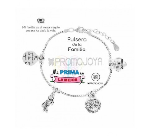 PULSERA PROMOJOYA 9107871 PLATA PRIMA CADENA VENECIANA