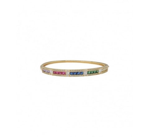 PULSERA IVOIRE METAL PIEDRAS Z2016740/D