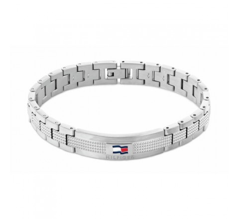 PULSERA TOMMY HILFIGER ACERO CON LOGO 2790419
