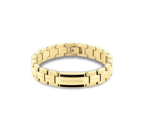 PULSERA TOMMY HILIGER ACERO DORADO 2790601