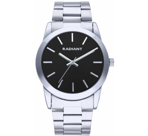 RELOJ RADIANT CAJA 42MM ACERO ESFERA NEGRA RA605202