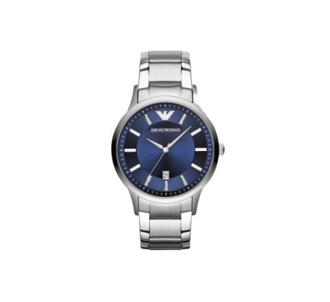 RELOJ EMPORIO ARMANI CAJA Y ARMIS ACERO ESFERA AZUL AR11180