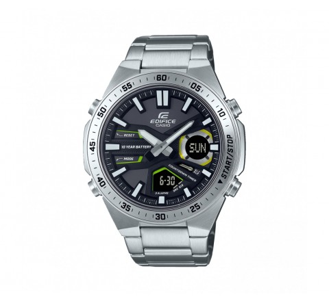 RELOJ CASIO EDIFICE CAJA Y ARMIS ACERO EFV-C110D-1A3VEF