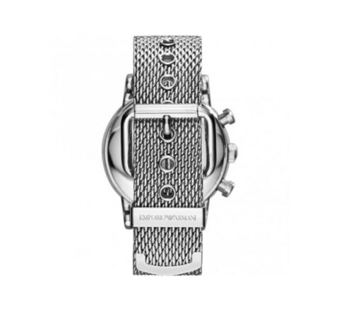 RELOJ EMPORIO ARMANI CAJA Y ARMIS ACERO ESFERA NEGRA AR1808
