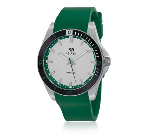 RELOJ MAREA CABALLERO SILICONA VERDE B35351/5