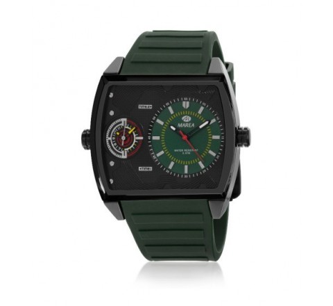 RELOJ MAREA CABALLERO CAUCHO AZUL CUADRADO B54285/2